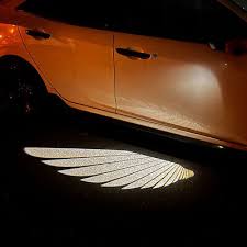 Car Door Angel Wings LED Projector