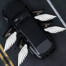 Car Door Angel Wings LED Projector