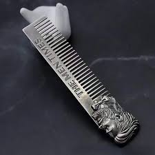 Gentleman Barber Styling Metal Comb