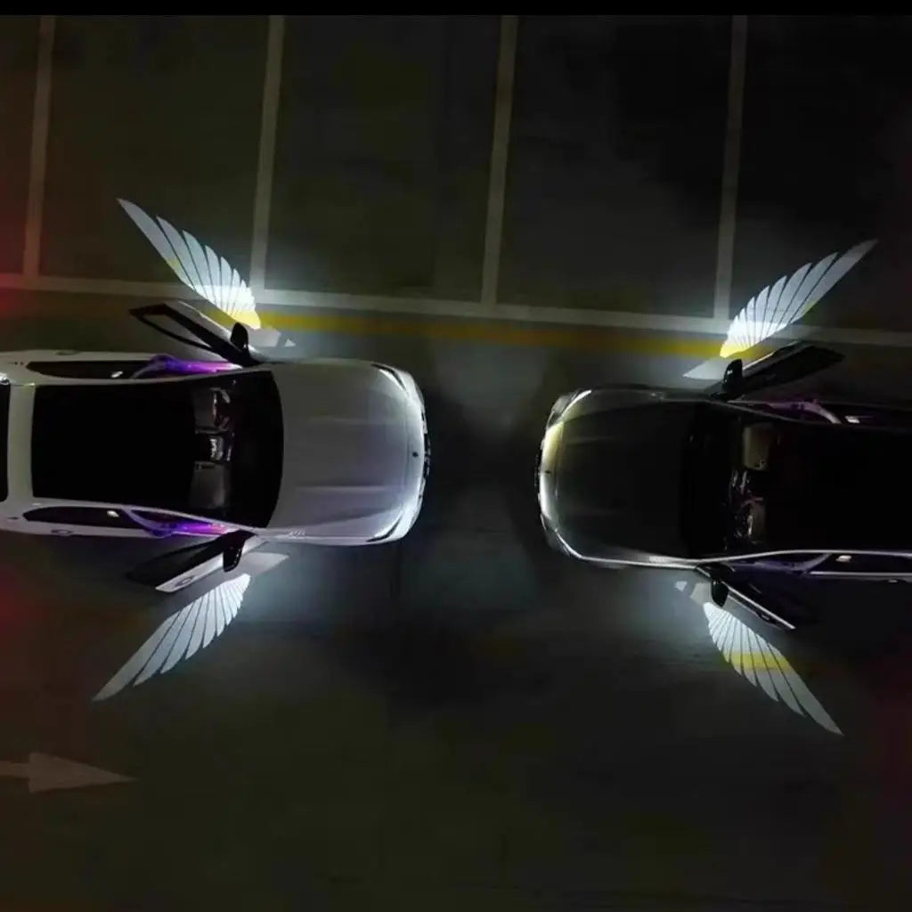 Car Door Angel Wings LED Projector